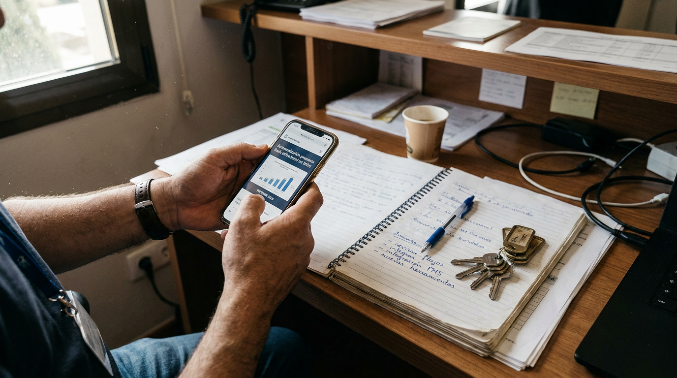 Automatización procesos back office hotel en 2026