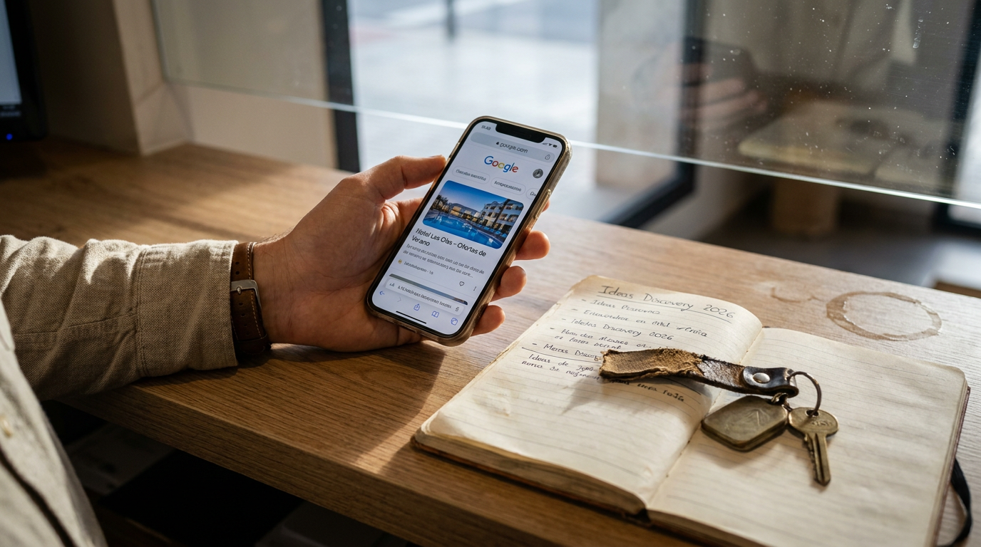 Campañas Google Discovery hotel en 2026
