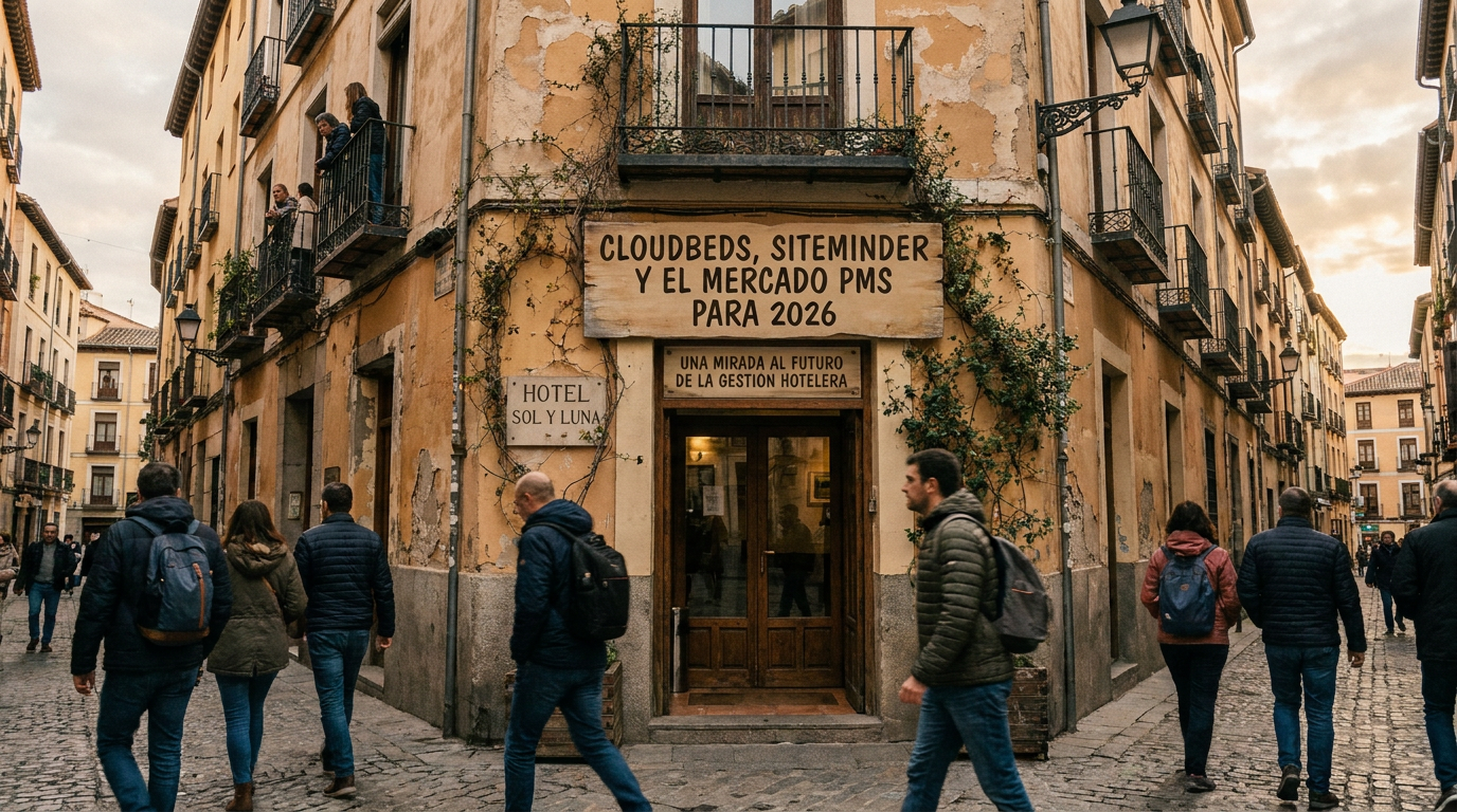 Cloudbeds, SiteMinder y el mercado PMS para 2026