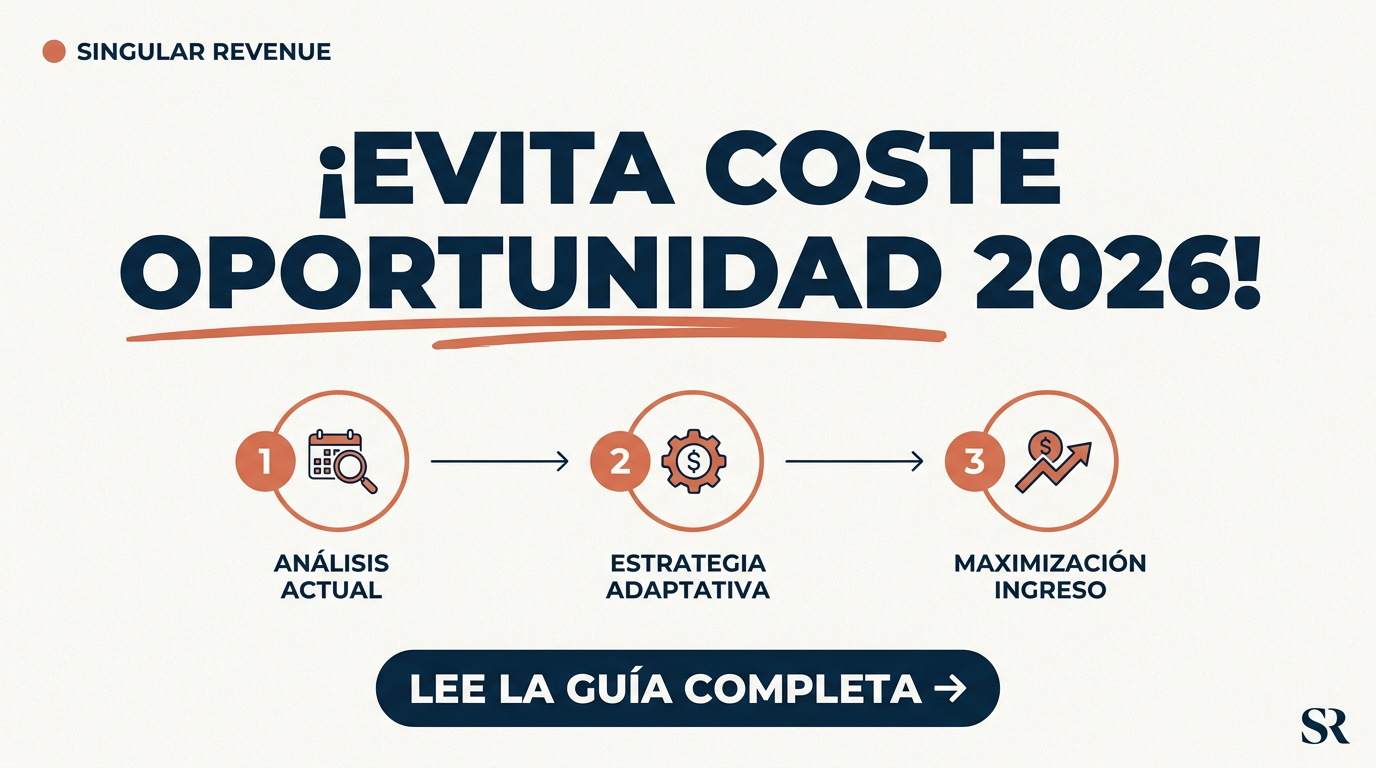 Coste oportunidad reserva hotelera en 2026