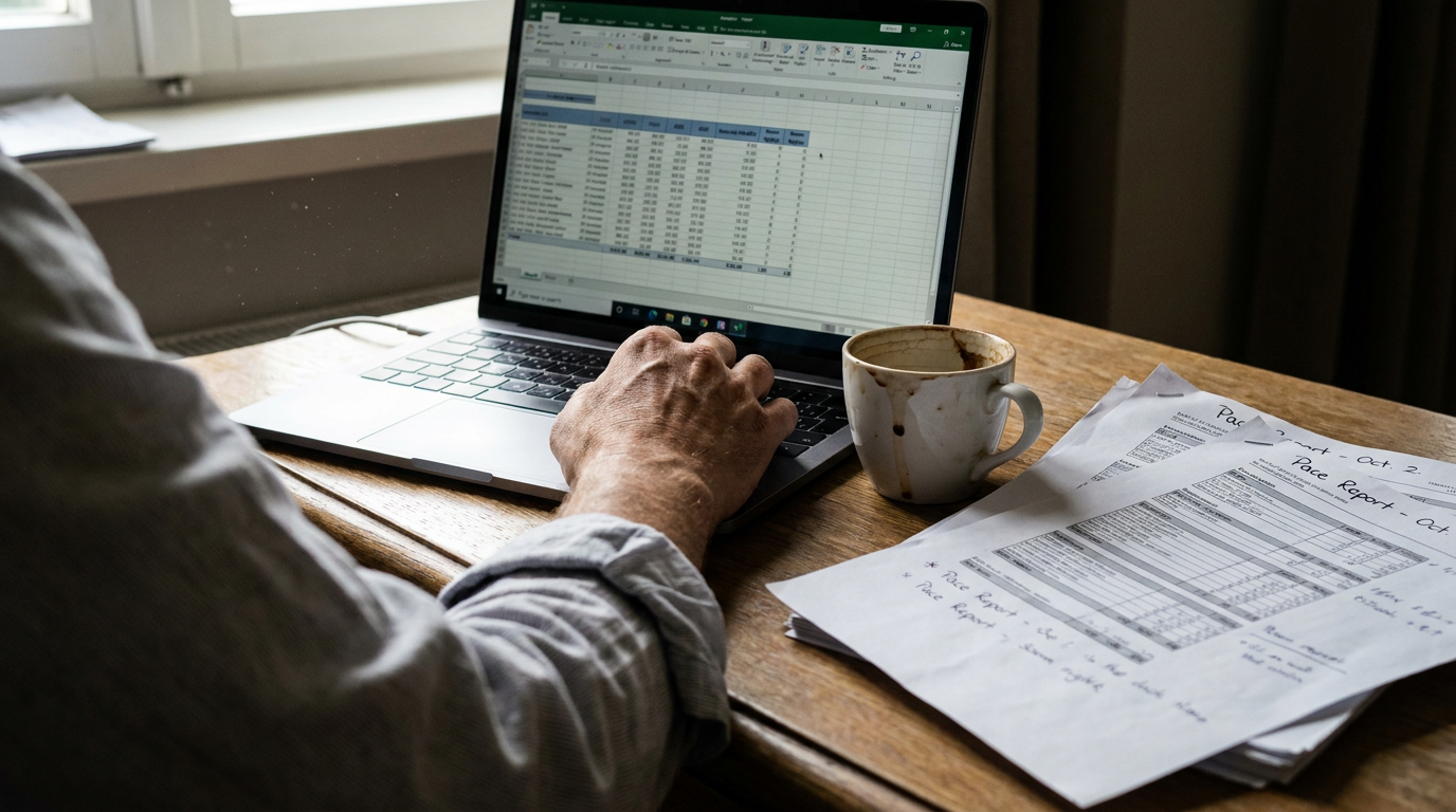 Crea tu Pace Report Hotelero Manual y Anticípate