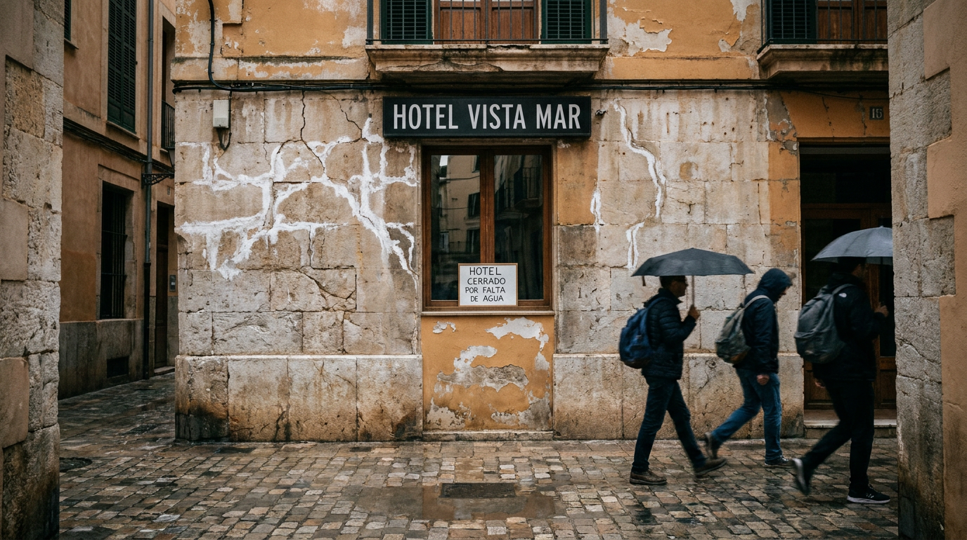 Escasez agua impacto hotel en 2026