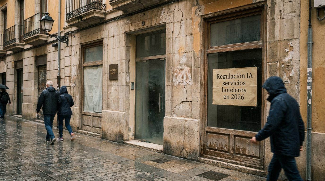 Regulación IA servicios hoteleros en 2026