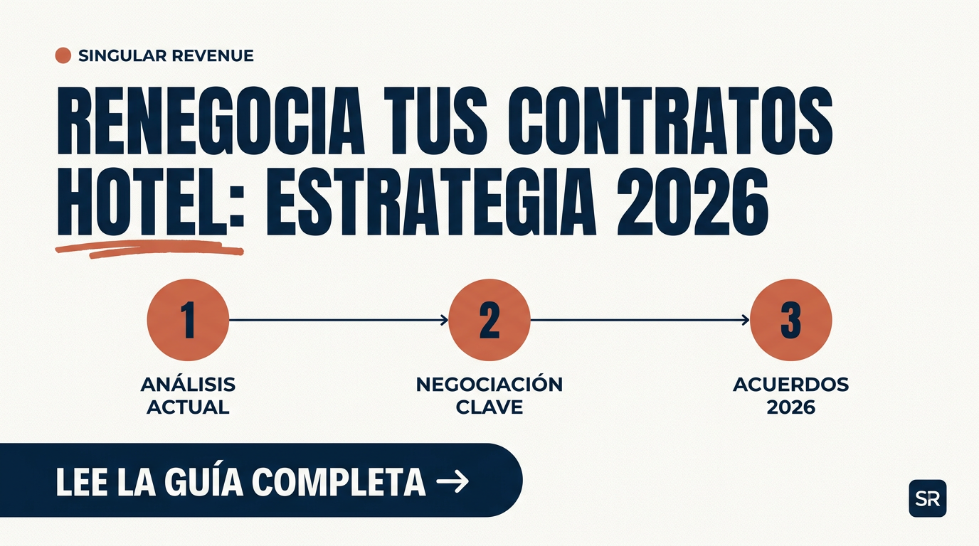 Renegociar contratos empresas hotel en 2026