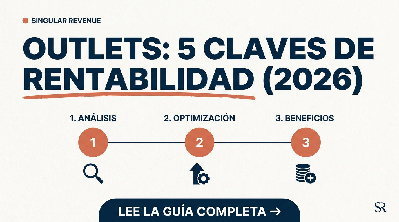 Rentabilidad outlets hotel: 5 KPIs clave en 2026