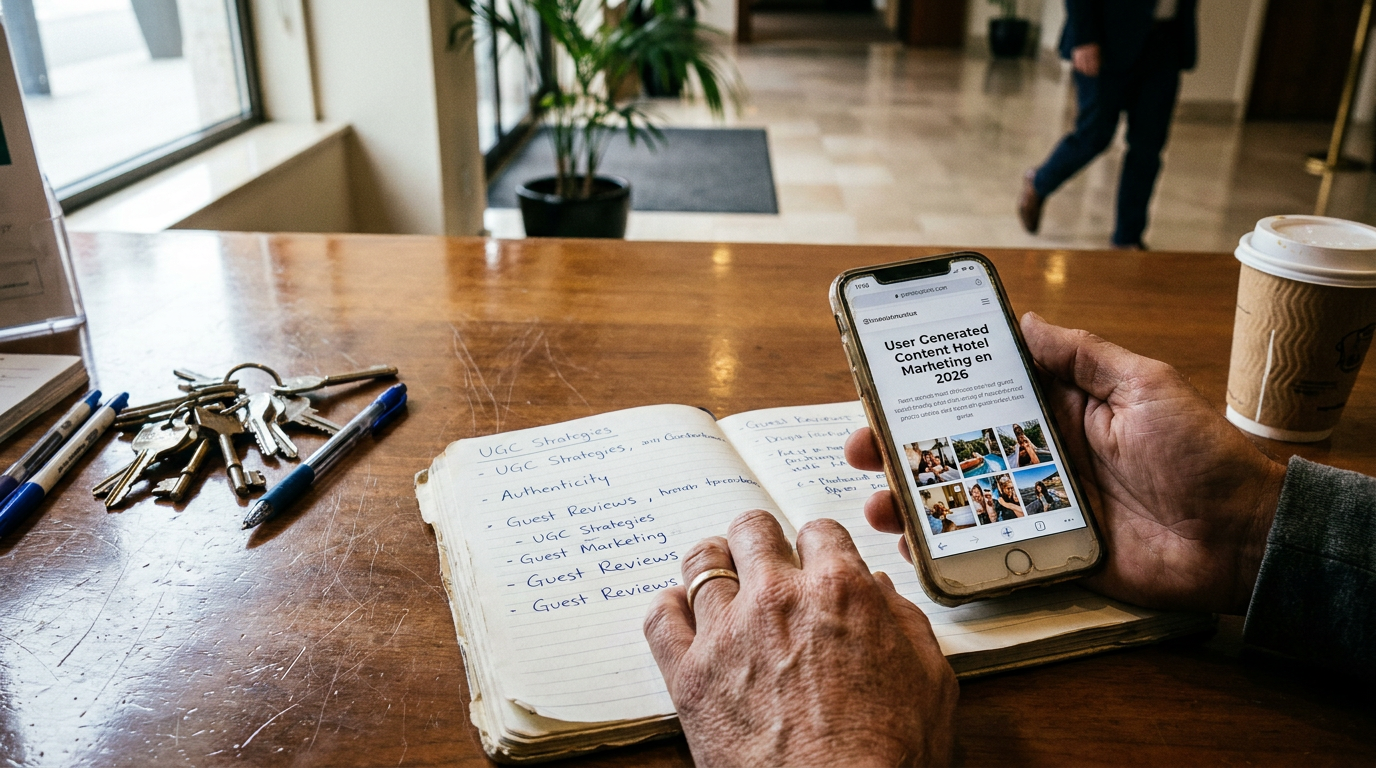 User Generated Content Hotel Marketing en 2026