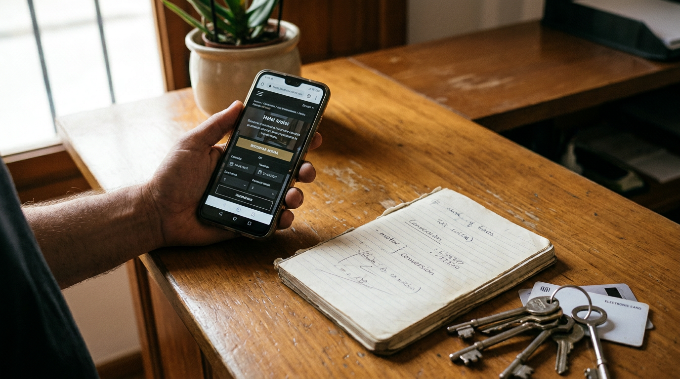 Web de hotel: claves de conversión para tu motor de reservas