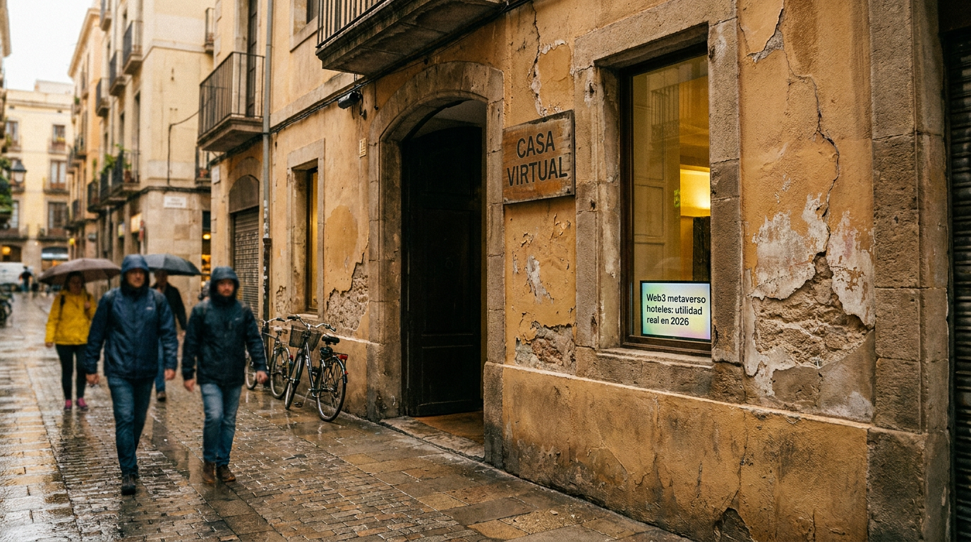 Web3 metaverso hoteles: utilidad real en 2026