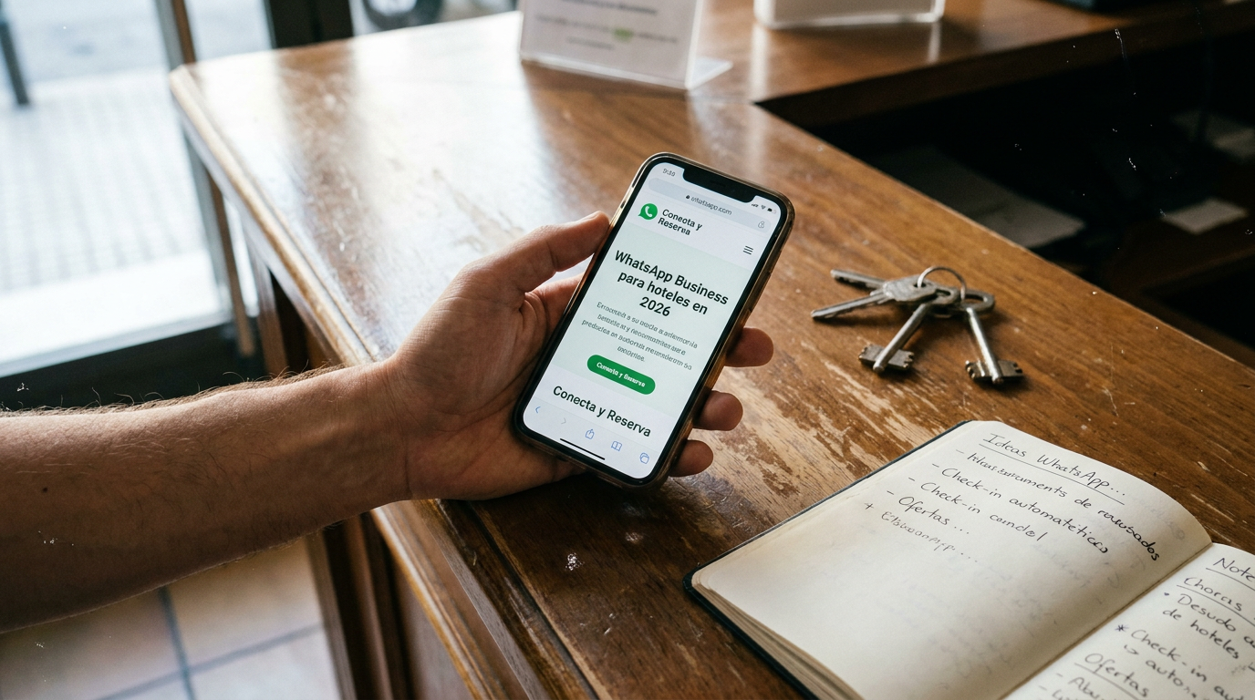 WhatsApp Business para hoteles en 2026